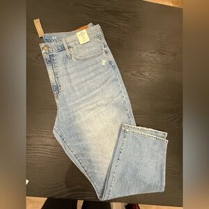 J. Crew Slim Boyfriend Straight Leg Jeans